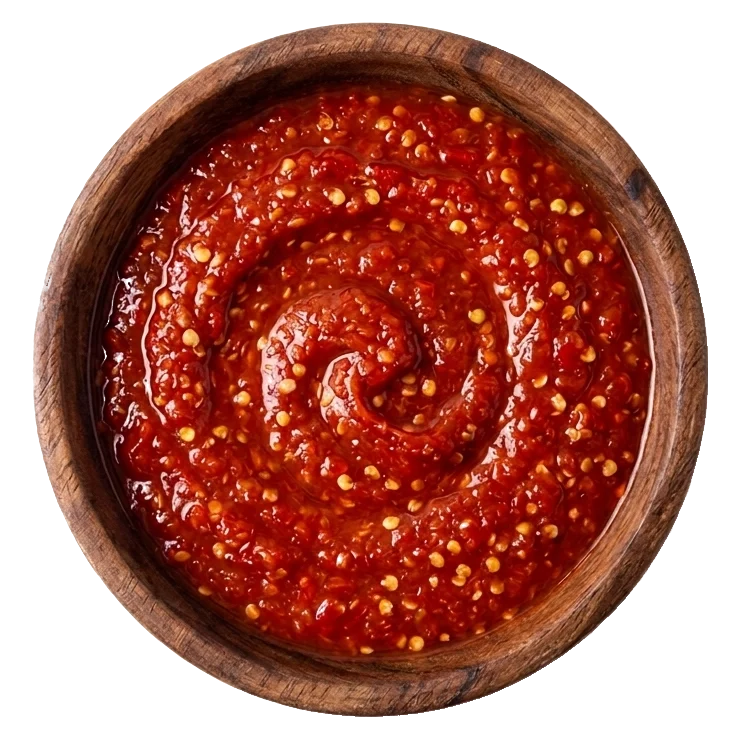 Polpa de pimenta jalapeño vermelha